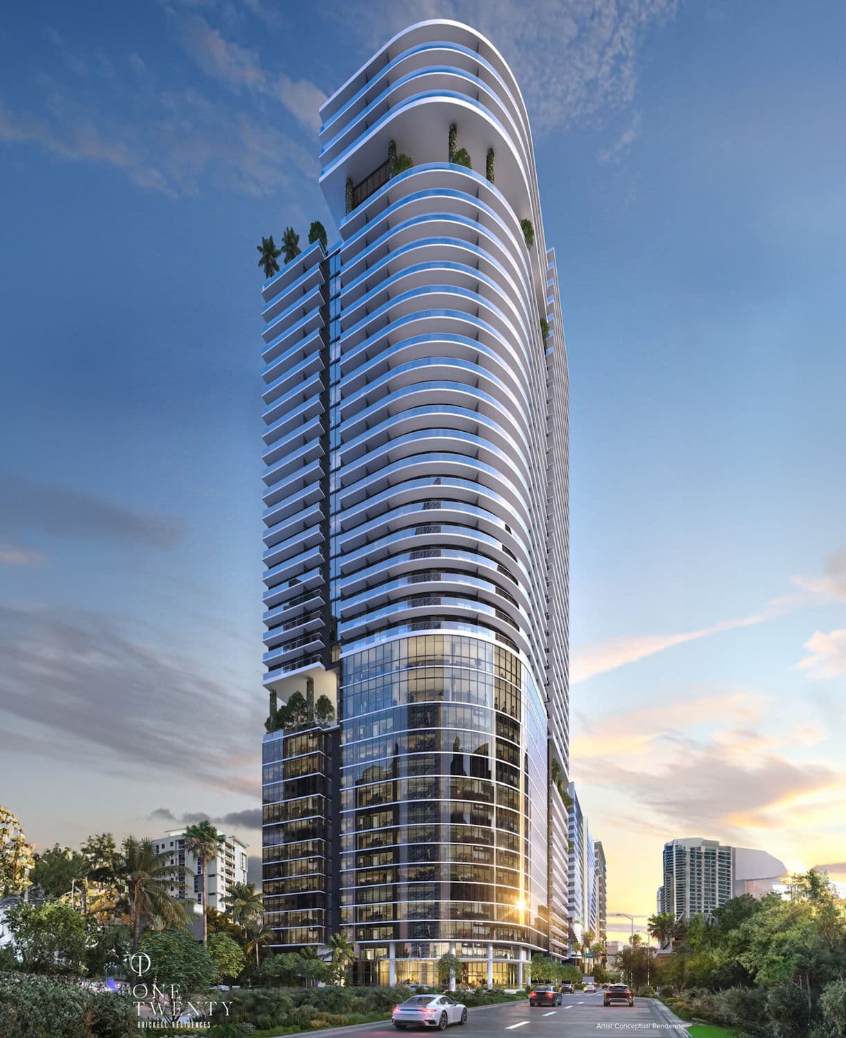 skyview image of One Twenty Residences